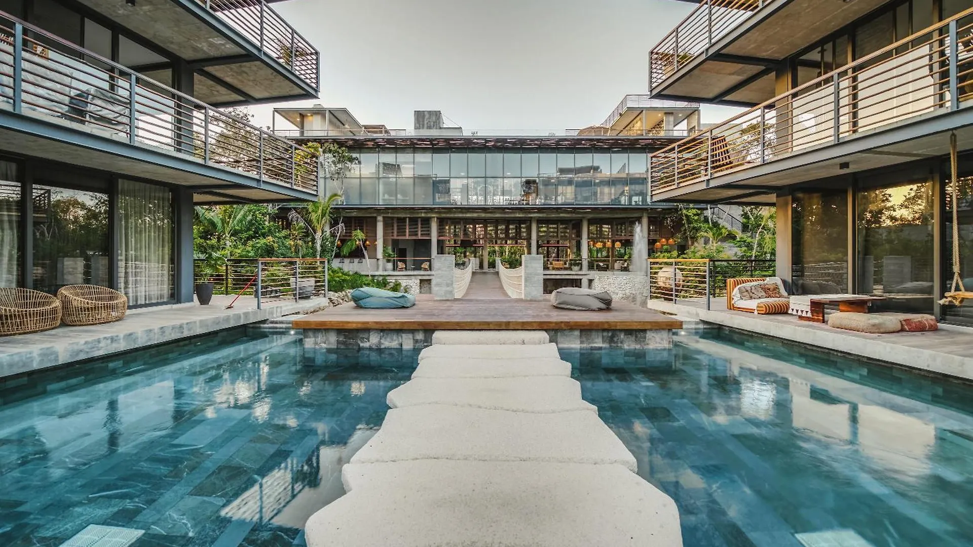 Apartmán Waterworld 2Br On Cenote Pools And Gym Beach Club Tulum