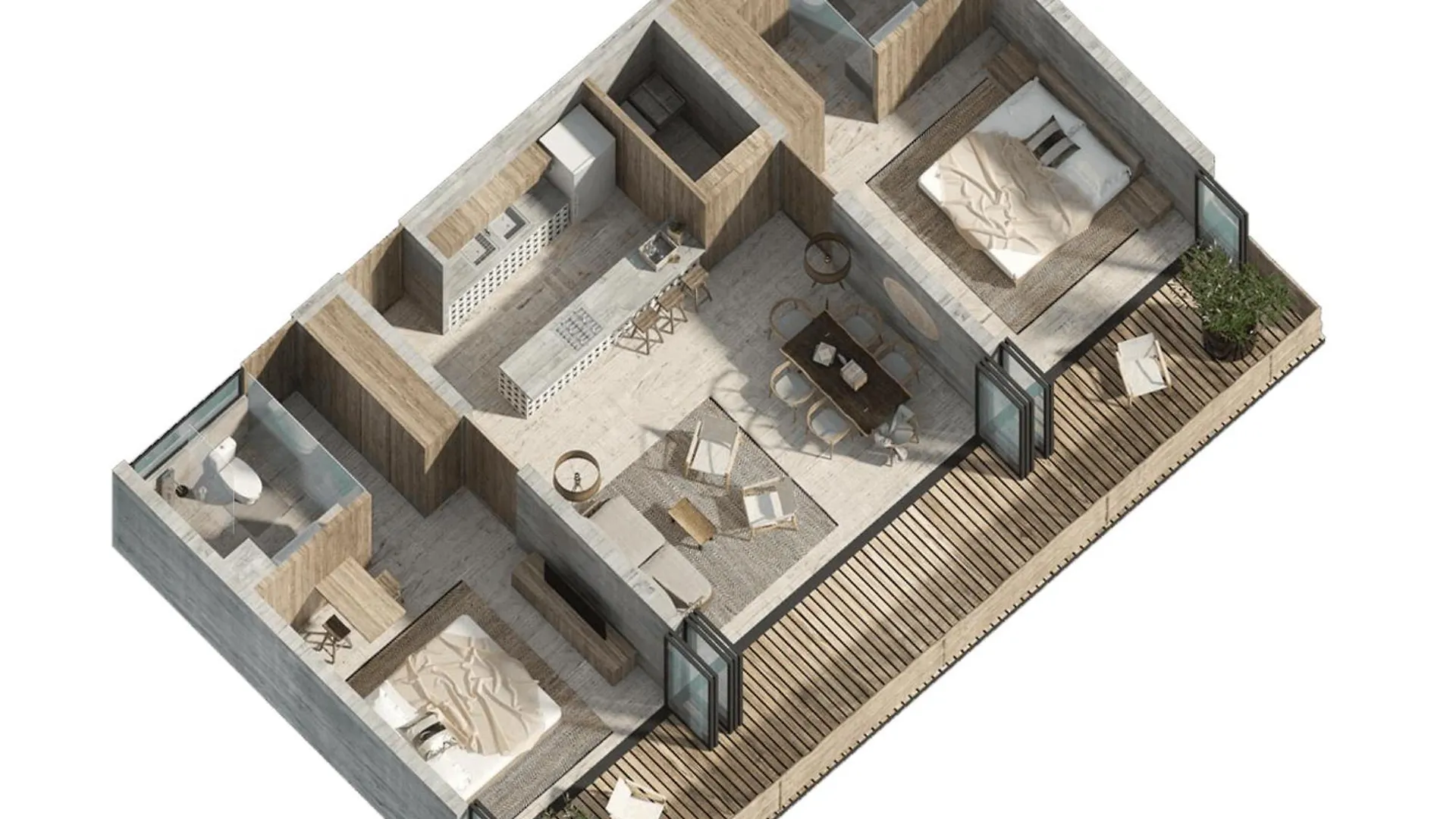 Apartmán Waterworld 2Br On Cenote Pools And Gym Beach Club Tulum Mexiko